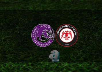 Keçiörengücü - Çorumspor maçı hangi kanalda?