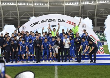 Özbekistan CAFA Uluslar Kupası'nda şampiyon!
