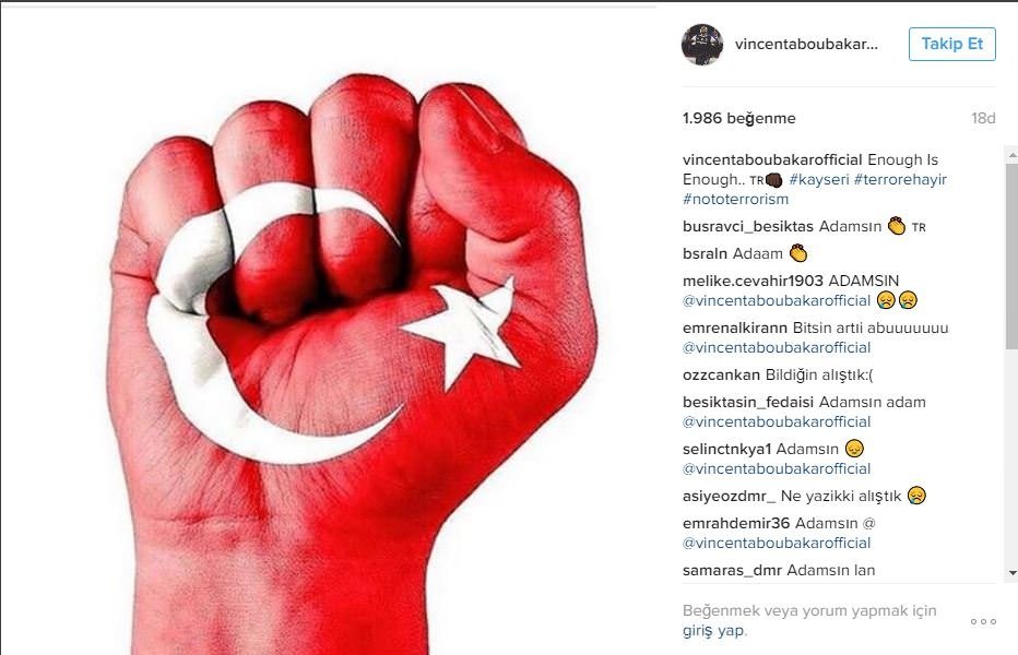 Kayseri’deki patlamaya spor dünyası böyle tepki gösterdi