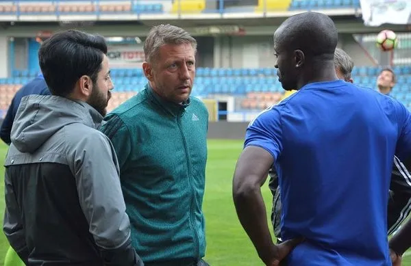 Karabükspor antrenmanında gerginlik - 1