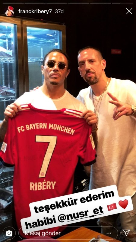 Franck Ribery Galatasaray’a mesaj gönderdi!