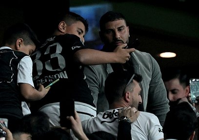 Quaresma Beşiktaş - Ankaragücü maçını izledi!