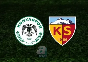 Konyaspor Kayserispor maçı | CANLI