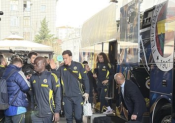 Fenerbahçe kafilesi, Kayseri'ye geldi
