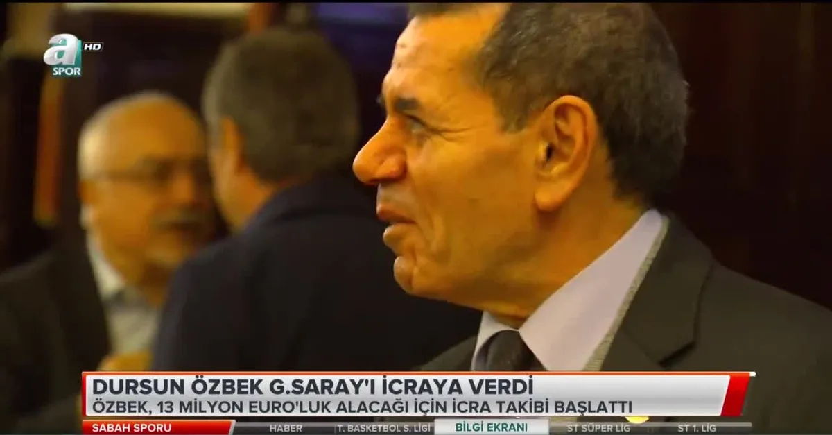 Dursun Özbek Galatasaray'ı icraya verdi