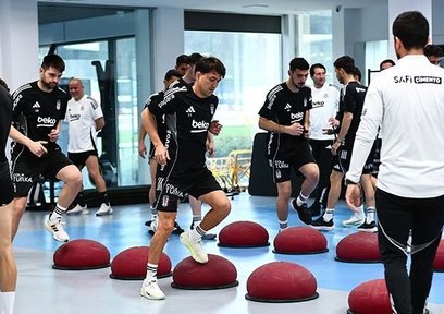 Beşiktaş’ta Fenerbahçe maçı hazırlıkları