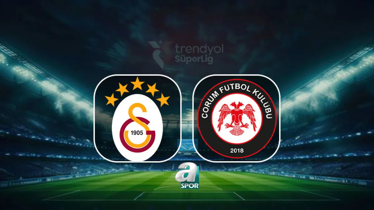 Photo: aspor.com.tr Galatasaray-Arca Çorum FK maçı ne zaman? Saati, kanalı ve muhtemel 11