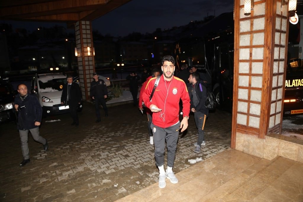 Galatasaray kafilesi, Rize’ye gitti