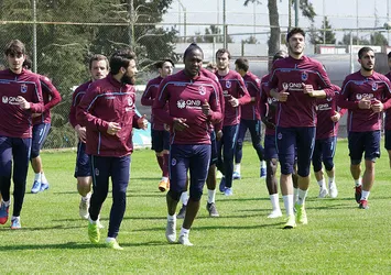 Trabzonspor kuvvet çalıştı