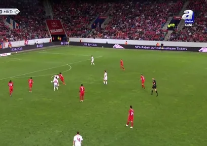 GOL | İsviçre 3-0 Kuzey Makedonya