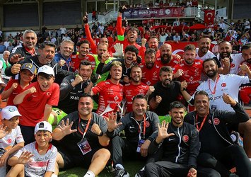 Türkiye Ampute Milli Futbol Takımı Avrupa Şampiyonu!