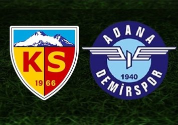 Kayserispor - Adana Demirspor | CANLI