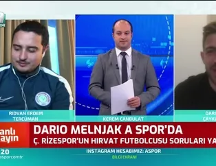 "Futbol oynamayı çok özeldim"