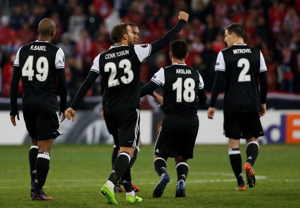 Hapoel Beer Sheva - Beşiktaş maçından kareler