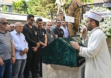 Volkan Demirel'in babası son yolculuğuna uğurlandı!