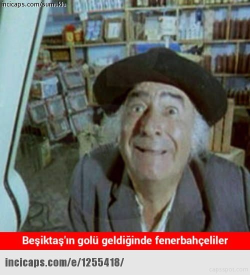 Galatasaray Beşiktaş capsleri...