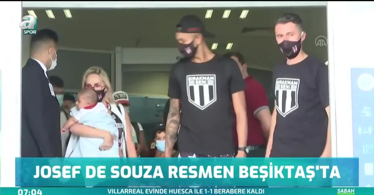 Josef de Souza resmen Beşiktaş'ta