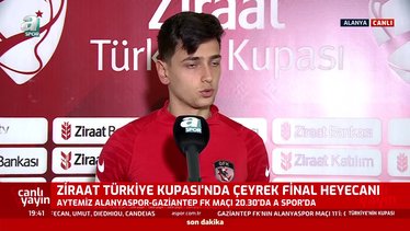 Gaziantep FK'da Bahadır Gölgeli Aytemiz Alanyaspor maçı öncesi konuştu!