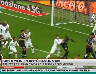 Beşiktaş'ta savunma alarm veriyor