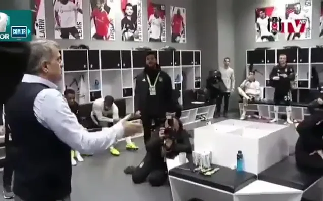 Şenol Güneş'in soyunma odası konuşması