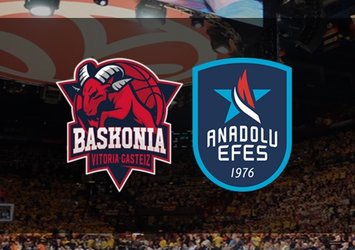 Baskonia - Anadolu Efes | CANLI