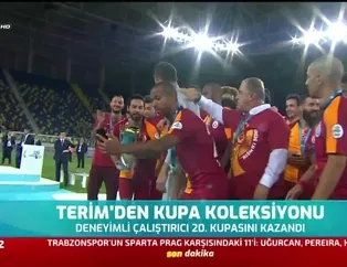 Fatih Terim'den kupa koleksiyonu