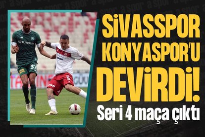 Sivasspor Konyaspor’u devirdi!
