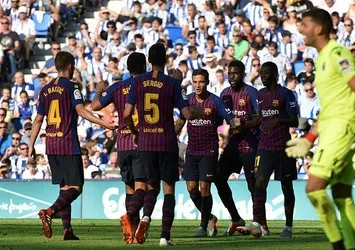Barcelona'ya üç dakika yetti