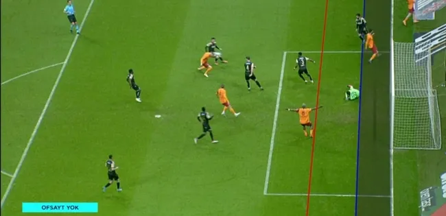 Galatasaray - Yeni Malatyaspor maçında önce ofsayt sonra gol! Ryan Babel... - 2