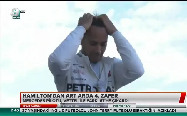 Hamilton'dan art arda 4.zafer