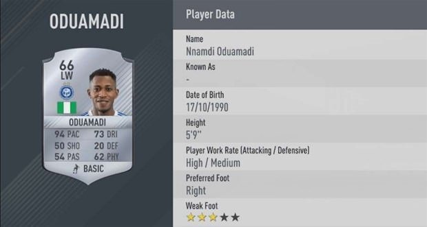 FIFA 17’nin en hızlı oyuncuları