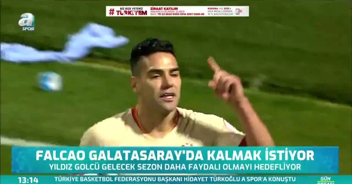 Falcao Galatasaray'da kalmak istiyor