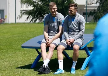 Trabzonspor'da neşeli antrenman