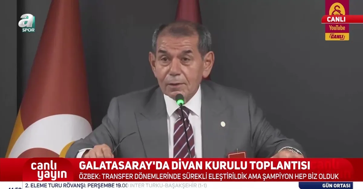 Dursun Özbek Addresses Transfer Comments: We've Heard This Before!