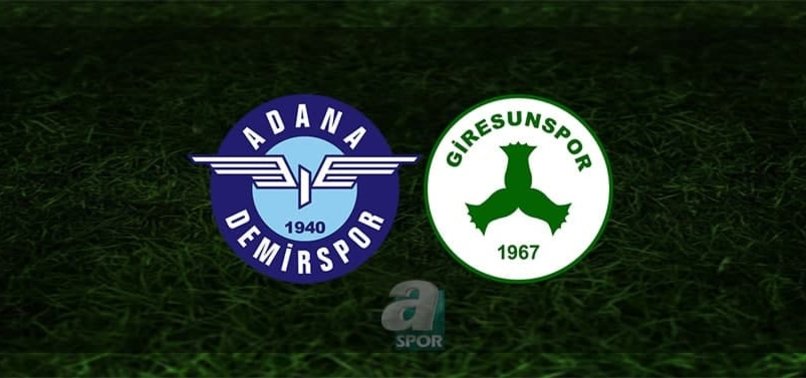 Adana Demirspor - Giresunspor maçı | CANLI