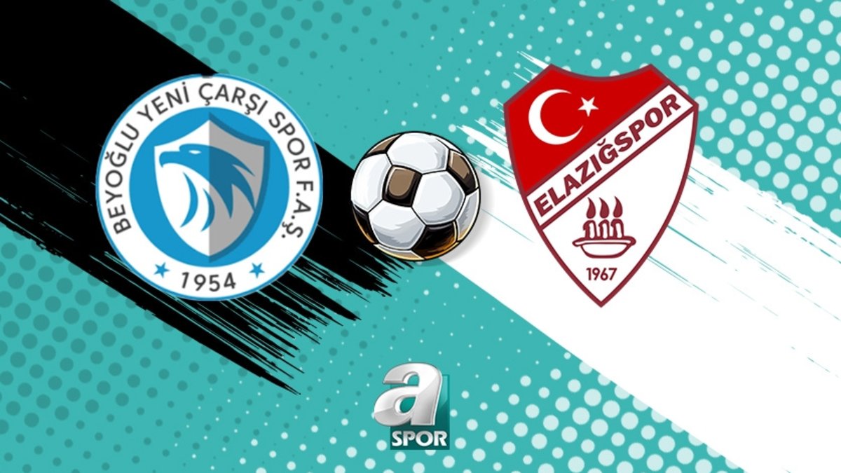 CANLI | Beyoğlu Yeni Çarşı - Elazığspor maçı ne zaman, saat kaçta, hangi kanalda?