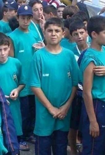 Futbolcuların çocukluk halleri