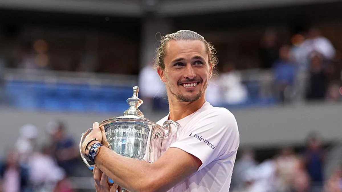 Amerika Açık'ta şampiyon Alexander Zverev!