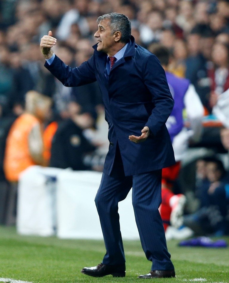 Beşiktaş - O.Lyon maçından kareler