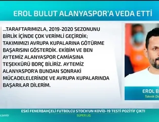 Erol Bulut Alanyaspor'a veda etti