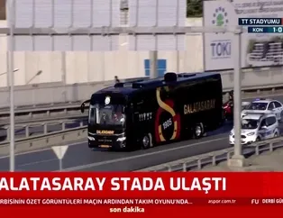 Galatasaray stada ulaştı