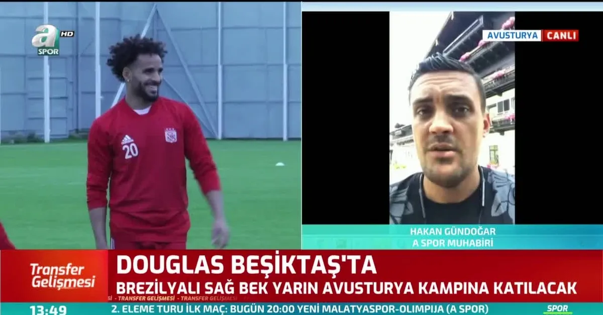 Beşiktaş Douglas'ı renklerine bağladı
