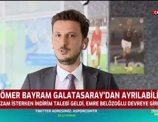 Ömer Bayram Galatasaray'dan ayrılabilir