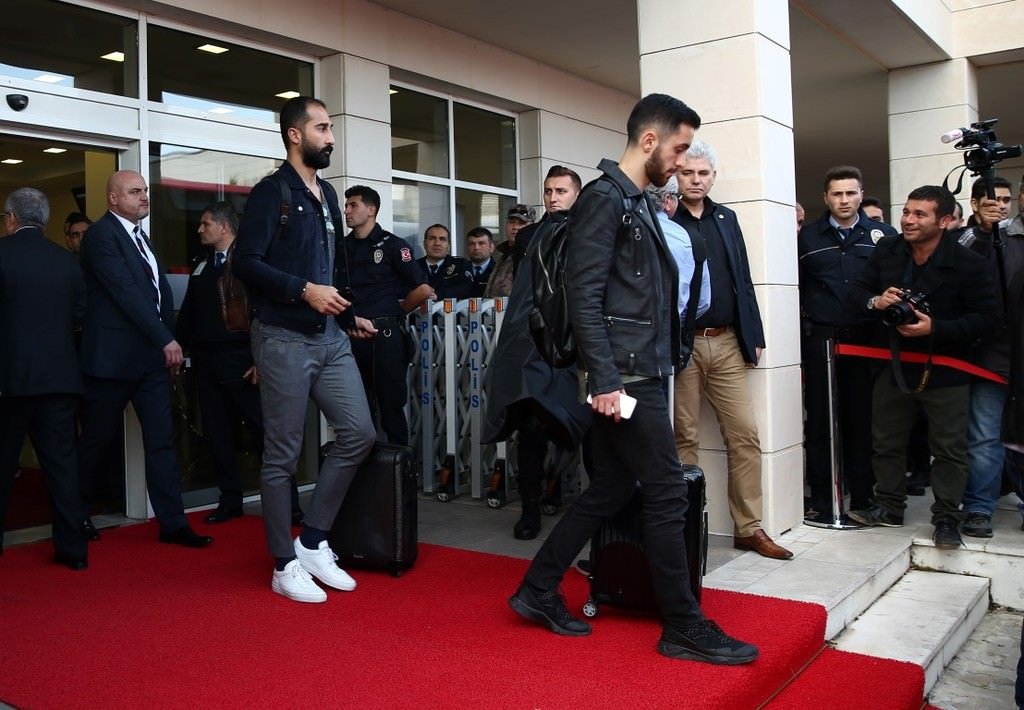 A Milli Futbol Takımı, Antalya’ya gitti