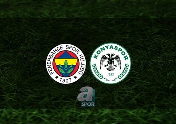 F.Bahçe - Konyaspor | CANLI