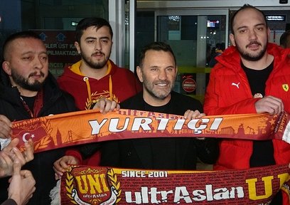 Galatasaray kafilesi, Konya'da
