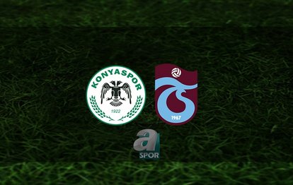 Konyaspor - Trabzonspor maçı CANLI | Konyaspor - Trabzonspor maçı saat kaçta ve hangi kanalda?