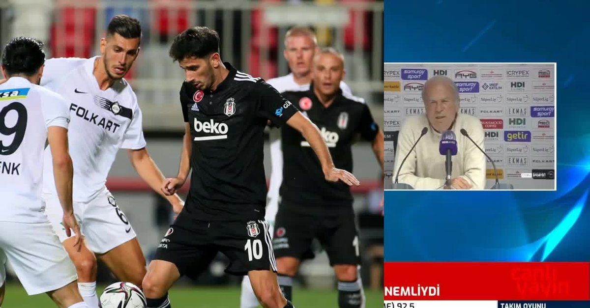Mustafa Denizli Altay - Beşiktaş maçı sonrası konuştu