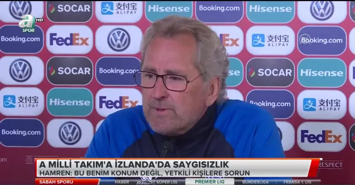 A Milli Takım'a İzlanda'da saygısızlık