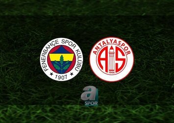 Fenerbahçe - Antalyaspor | CANLI